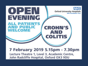 Crohn's and Colitis Open Evening