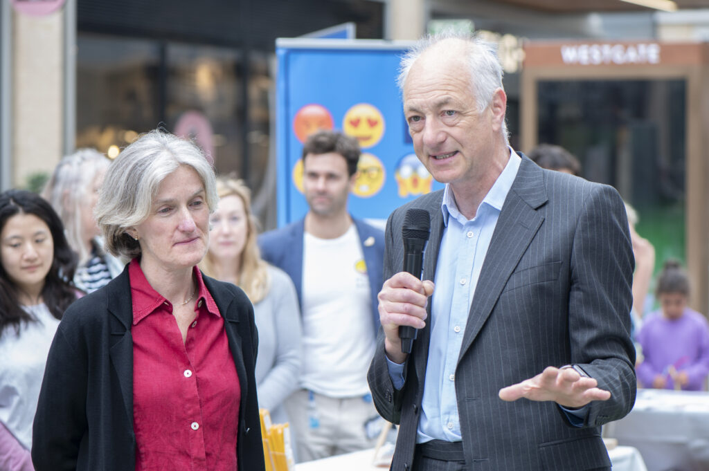 The directors of the two BRCs, Professor Helen McShane and Professor John Geddes open the event