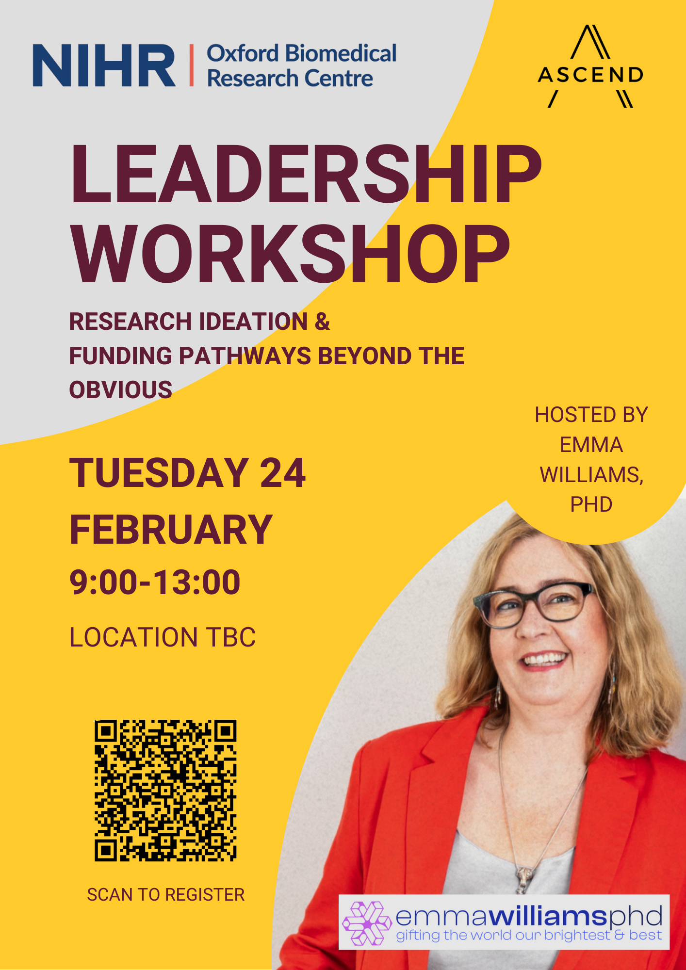 ASCEND Leadership Workshop Print Poster