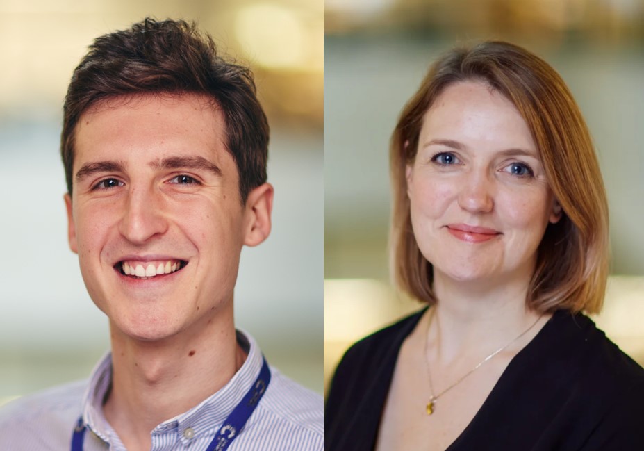 Dr Bruno Beernaert and Professor Eileen Parkes