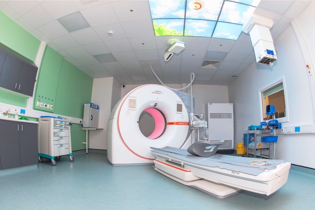 cardiovascular imaging room