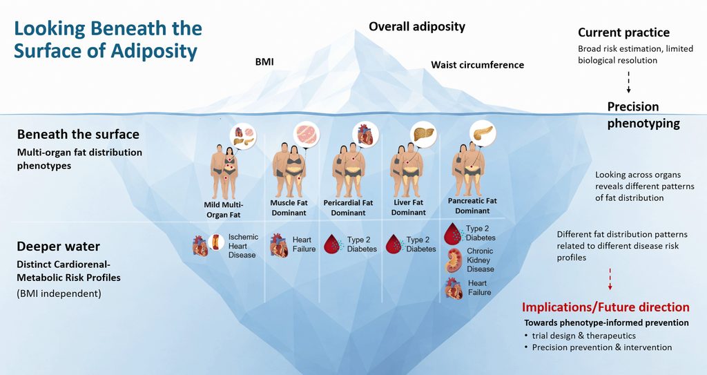Diagram explaining the study using the metaphor of an iceberg explained in the caption