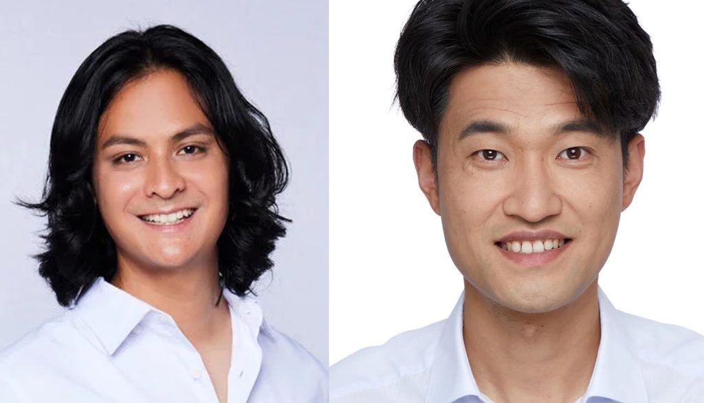 Composite image of Yeshe Kway and Qiang Zhang